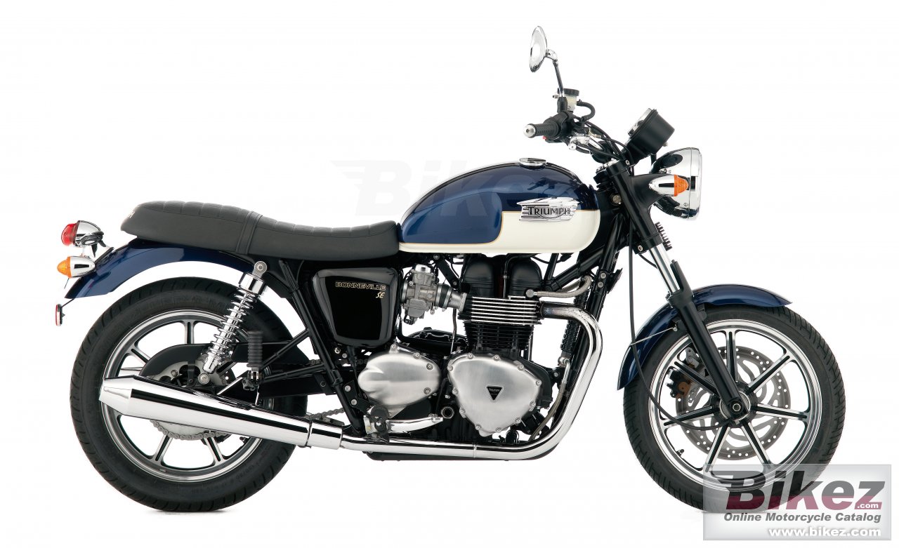 Big Triumph bonneville se picture and wallpaper from Bikez.com